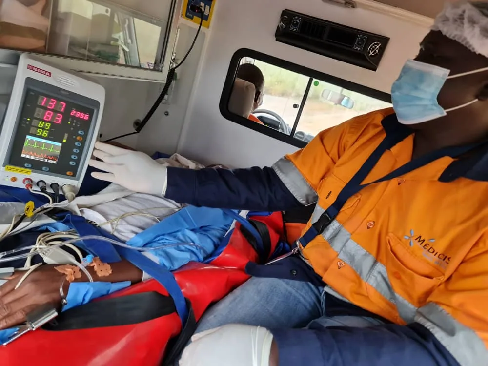 Monitorage en ambulance